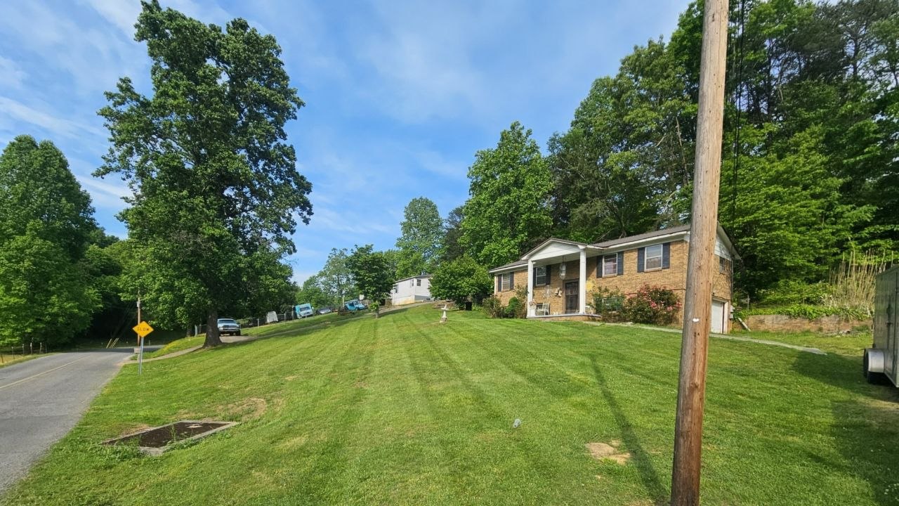Commercial property mowing - Freedom Stripes truck and trailer